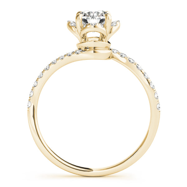 Romantic Twist Diamond Engagement Ring (1/3 ct. tw.)