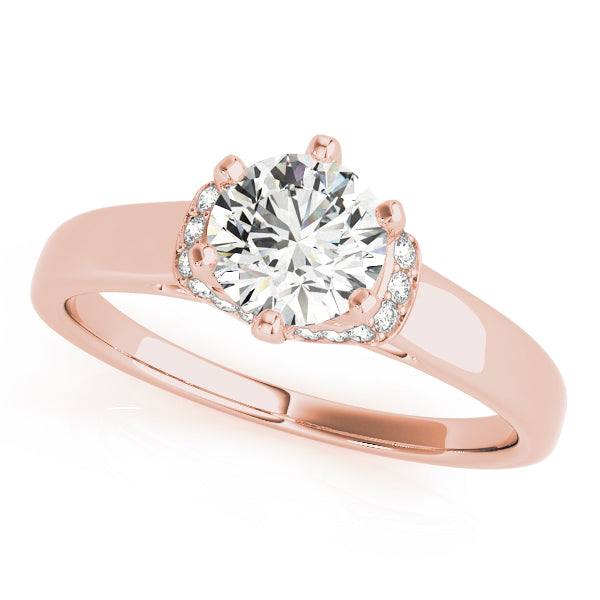 Classic Diamond Accent Solitaire Engagement Ring (1/10 ct. tw.)