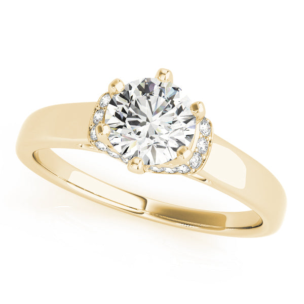 Classic Diamond Accent Solitaire Engagement Ring (1/10 ct. tw.)