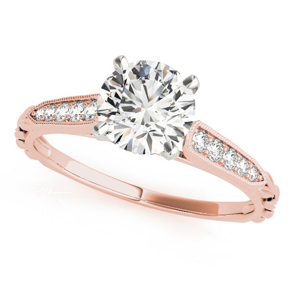 Channel-Set Diamond Engagement Ring (1/6 ct. tw.)