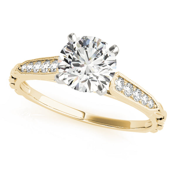Channel-Set Diamond Engagement Ring (1/6 ct. tw.)
