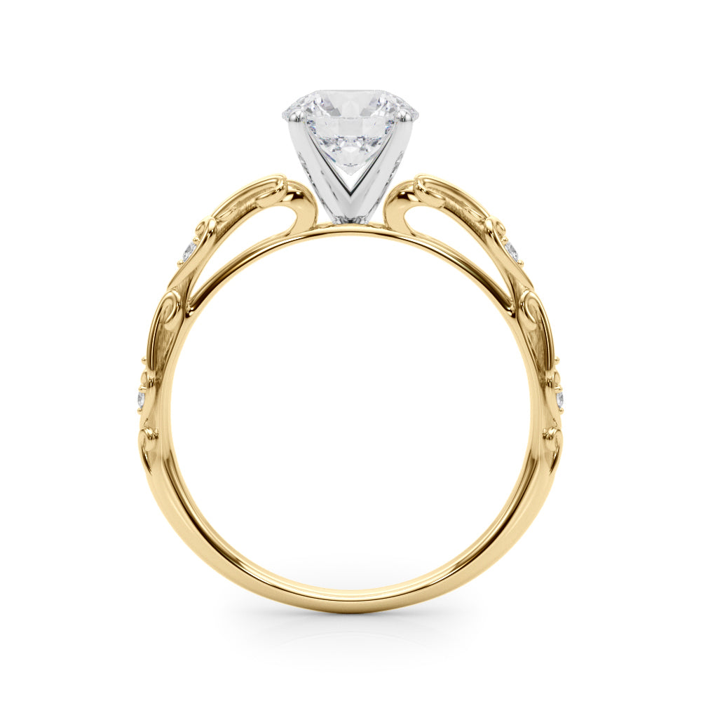 Romantic Vintage Diamond Engagement Ring (1/20 ct. tw.)