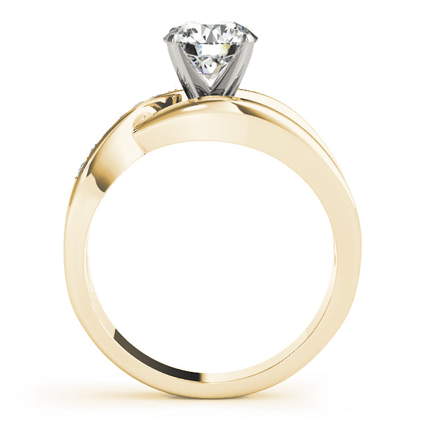 Modern Twist Diamond Engagement Ring (1/8 ct. tw.)