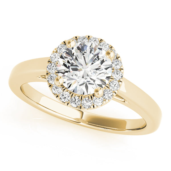 Classic Halo Diamond Engagement Ring (1/10 ct. tw.)