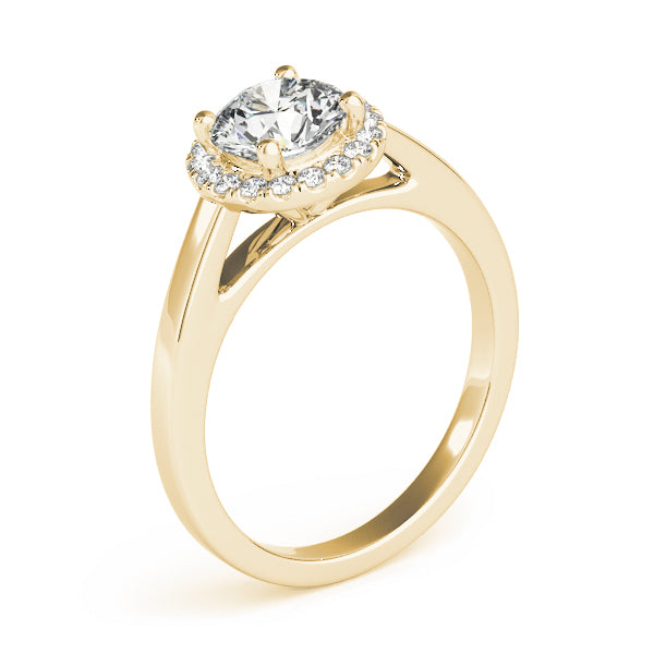 Classic Halo Diamond Engagement Ring (1/10 ct. tw.)