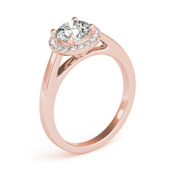 Classic Halo Diamond Engagement Ring (1/10 ct. tw.)