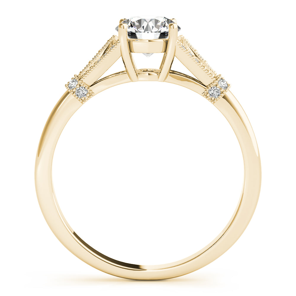 Vintage Milgrain Diamond Engagement Ring (2 ct. tw.)