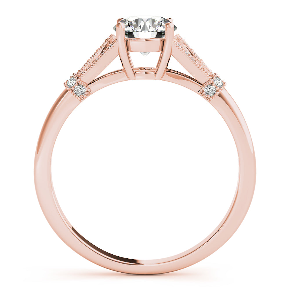 Vintage Milgrain Diamond Engagement Ring (2 ct. tw.)