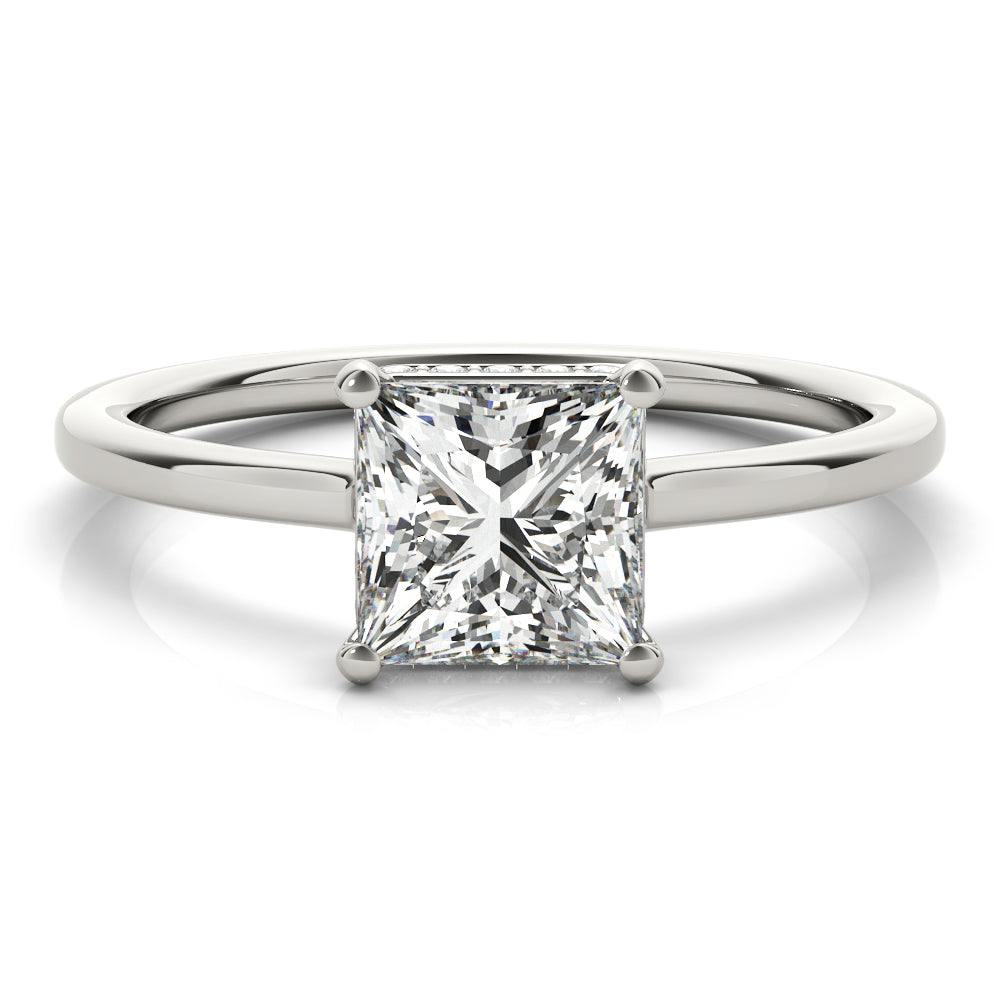 Petite Solitaire Diamond Engagement Ring (1/8 ct. tw.)