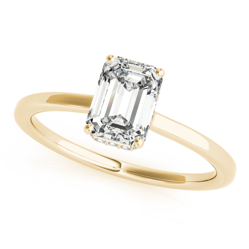 Classic Simple Solitaire Engagement Ring