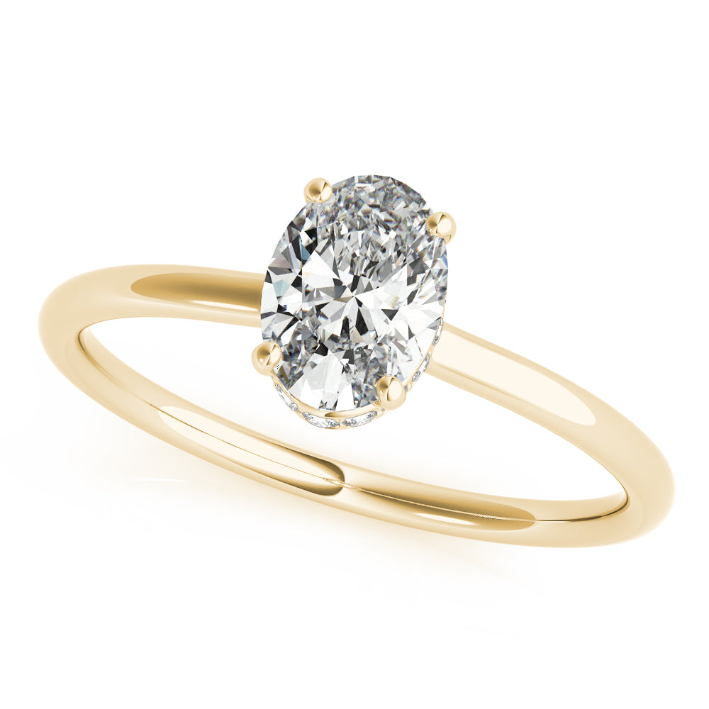 Classic Simple Solitaire Engagement Ring