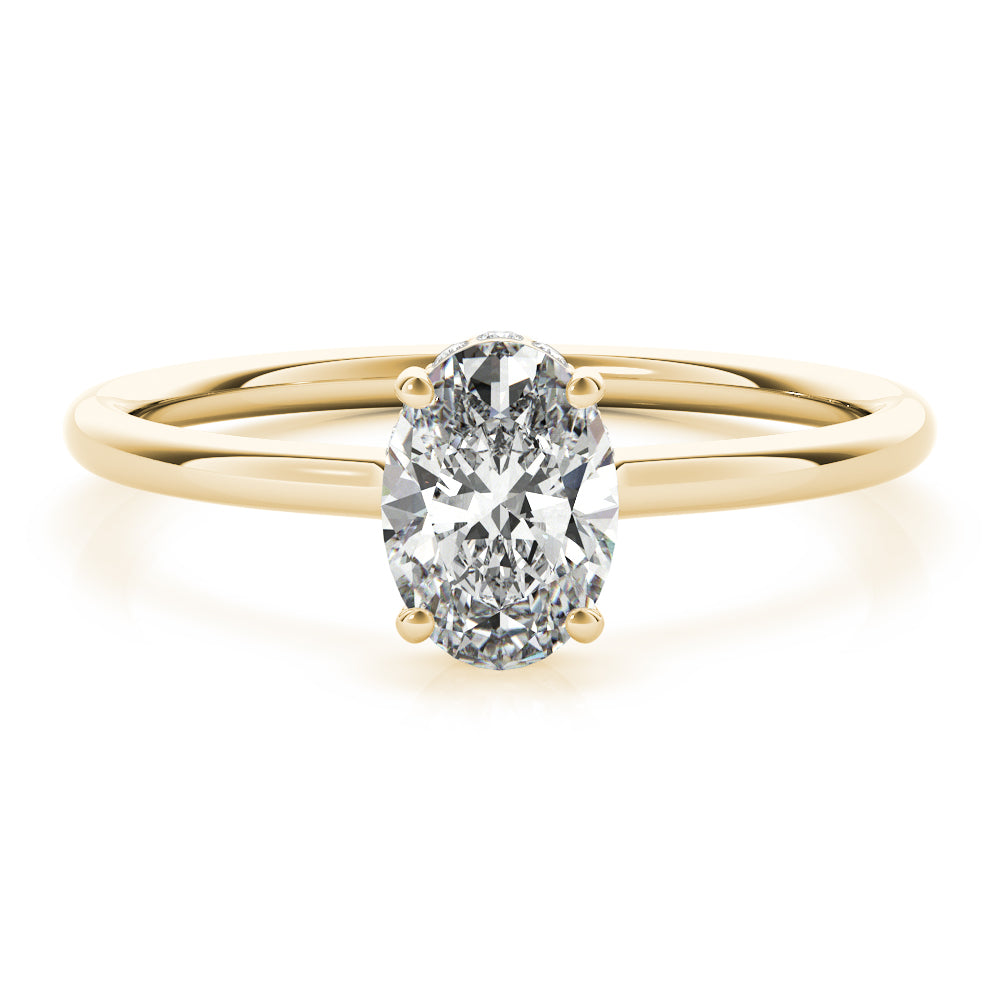 Classic Simple Solitaire Engagement Ring