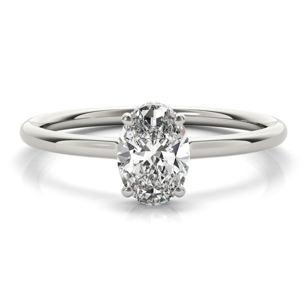 Classic Simple Solitaire Engagement Ring