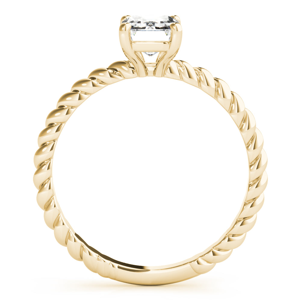Twist Solitaire Diamond Engagement Ring (5/8 ct. tw.)