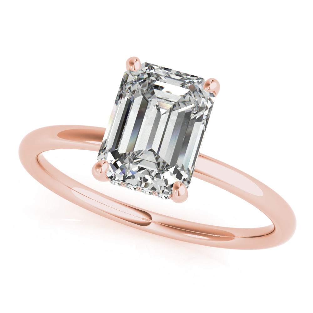 Classic Pavé Diamond Engagement Ring (1/20 ct. tw.)