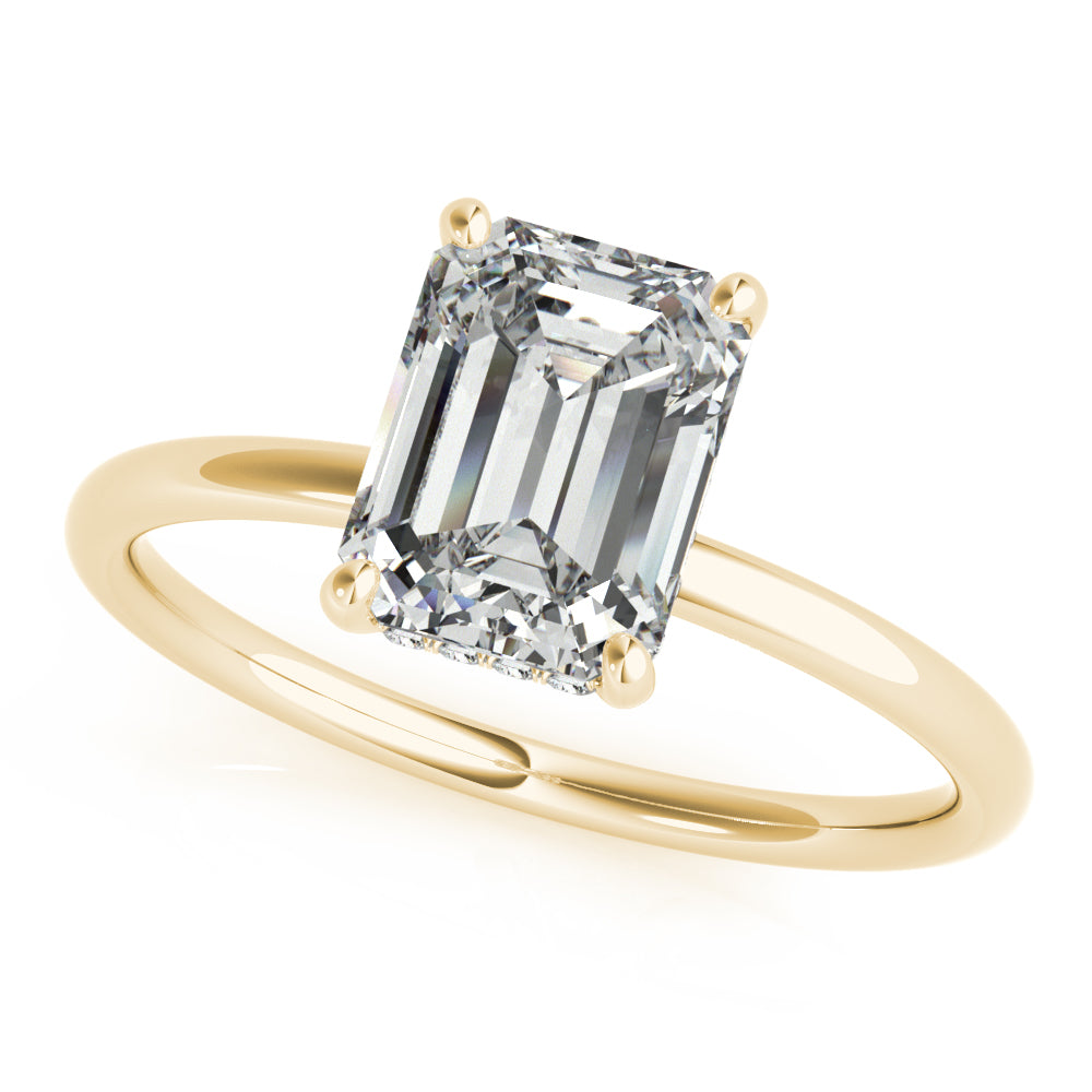 Classic Pavé Diamond Engagement Ring (1/20 ct. tw.)