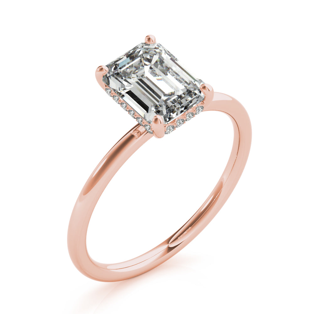 Classic Pavé Diamond Engagement Ring (1/20 ct. tw.)
