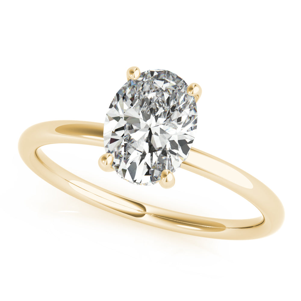 Petite Classic Solitaire Diamond Engagement Ring (1/20 ct. tw.)