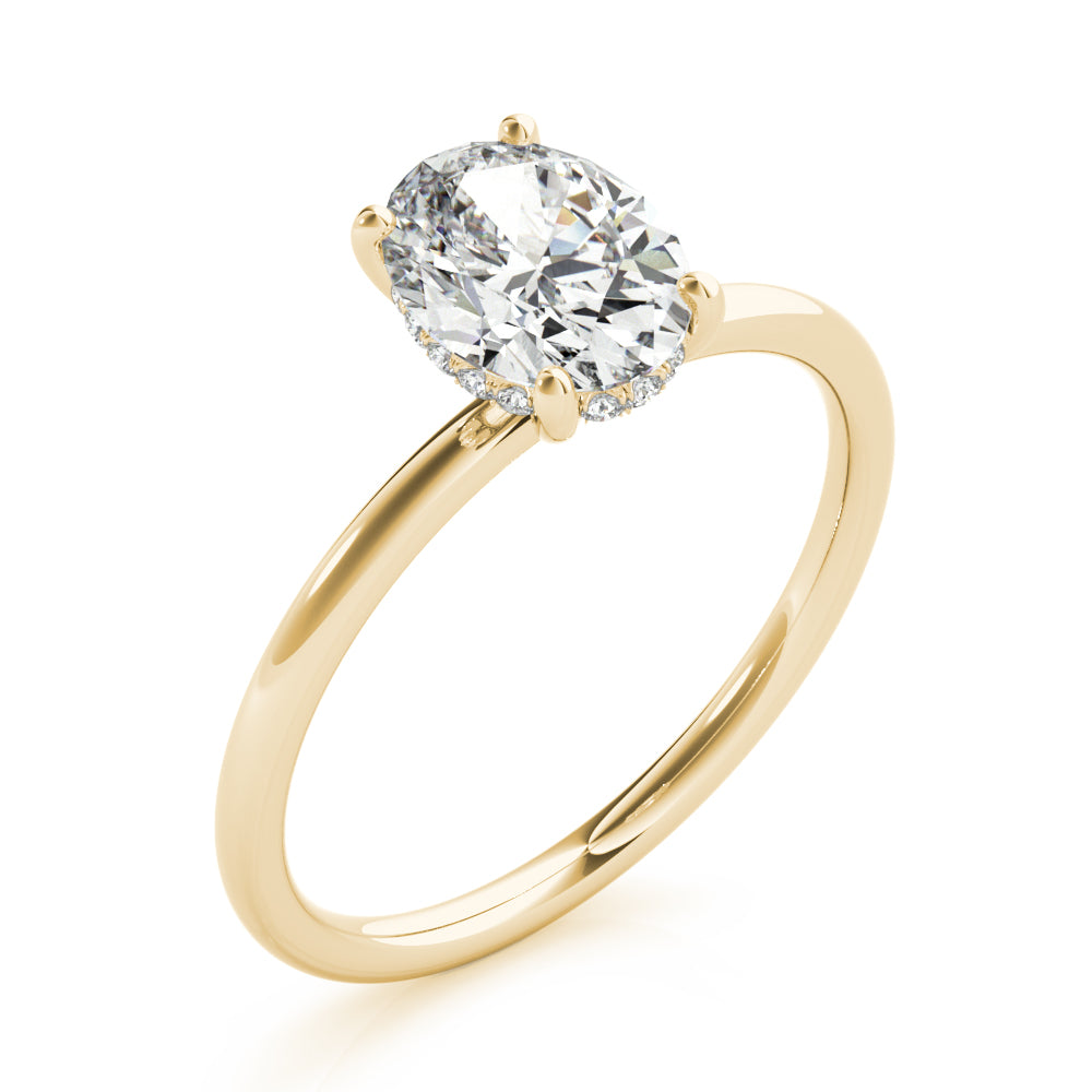 Petite Classic Solitaire Diamond Engagement Ring (1/20 ct. tw.)