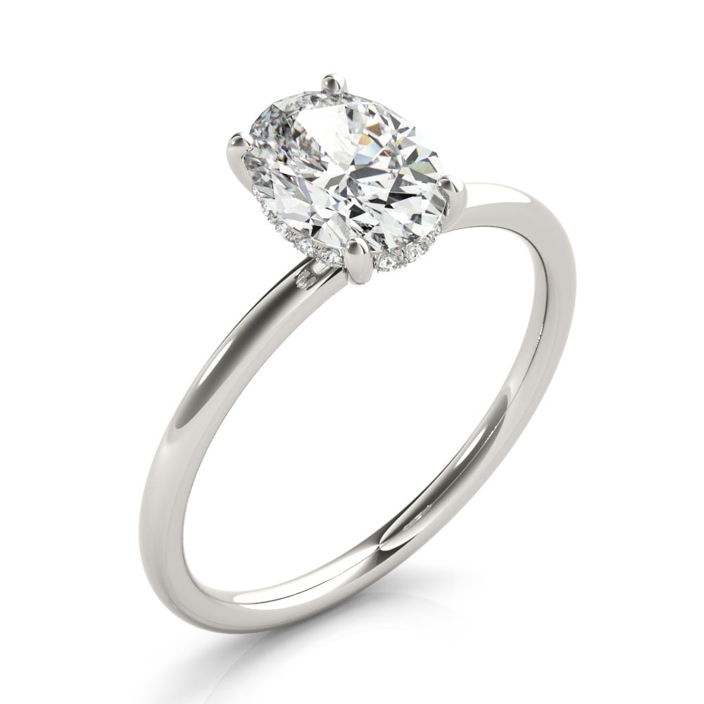 Petite Classic Solitaire Diamond Engagement Ring (1/10 ct. tw.)