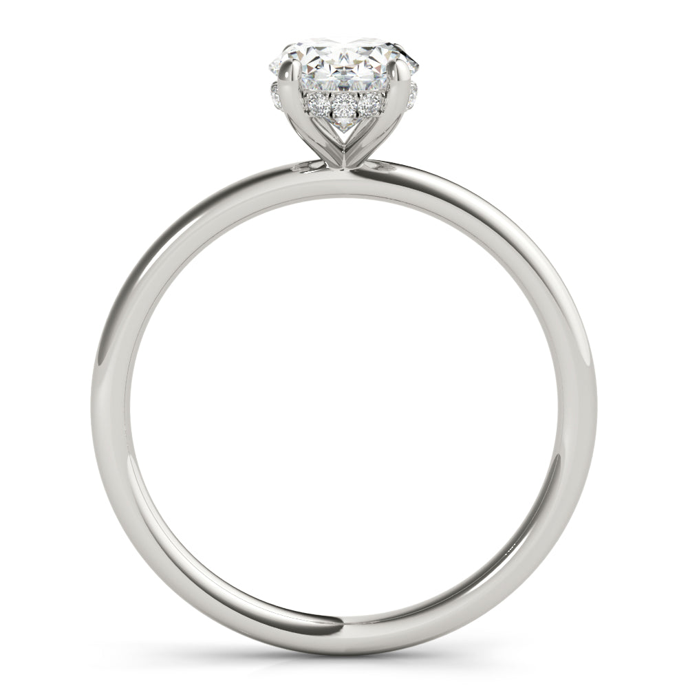 Petite Classic Solitaire Diamond Engagement Ring (1/10 ct. tw.)