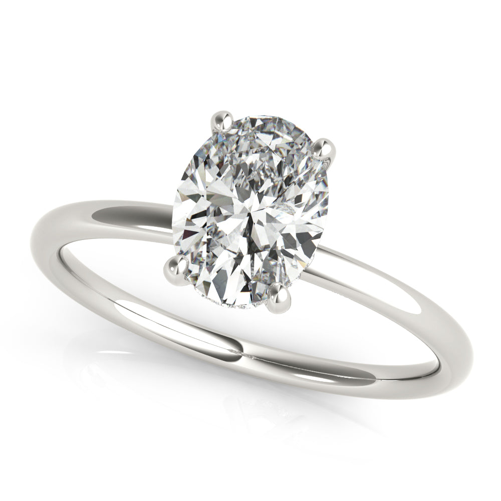 Petite Classic Solitaire Diamond Engagement Ring (1/10 ct. tw.)