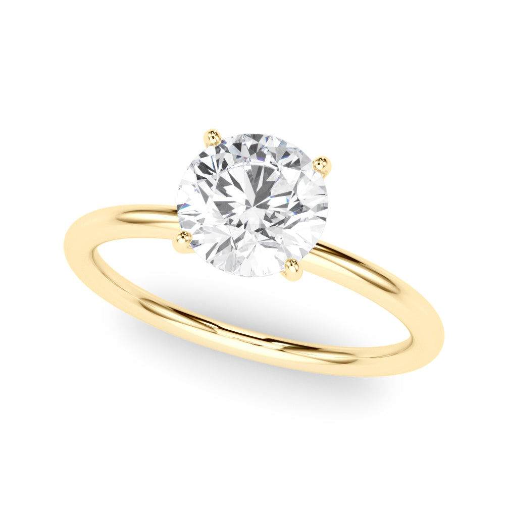Classic Simple Solitaire Engagement Ring (1/15 ct. tw.)
