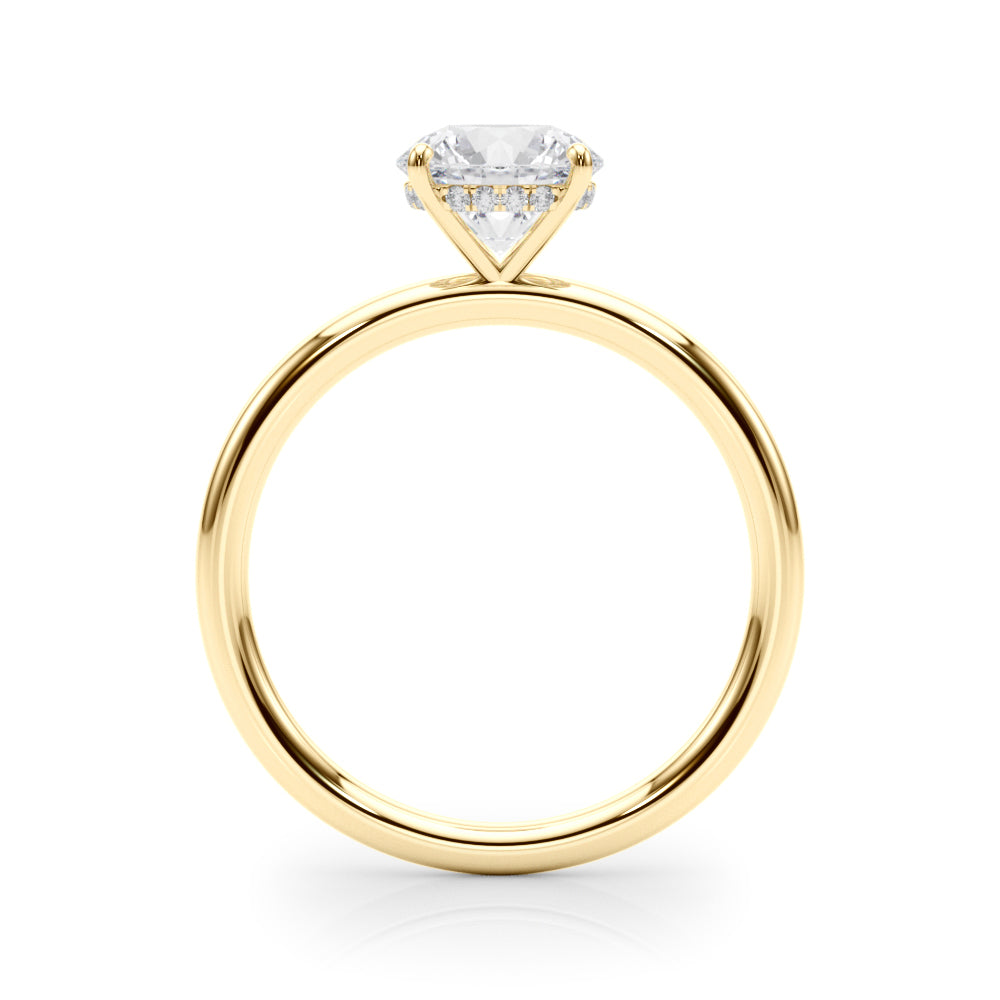 Classic Simple Solitaire Engagement Ring (1/20 ct. tw.)