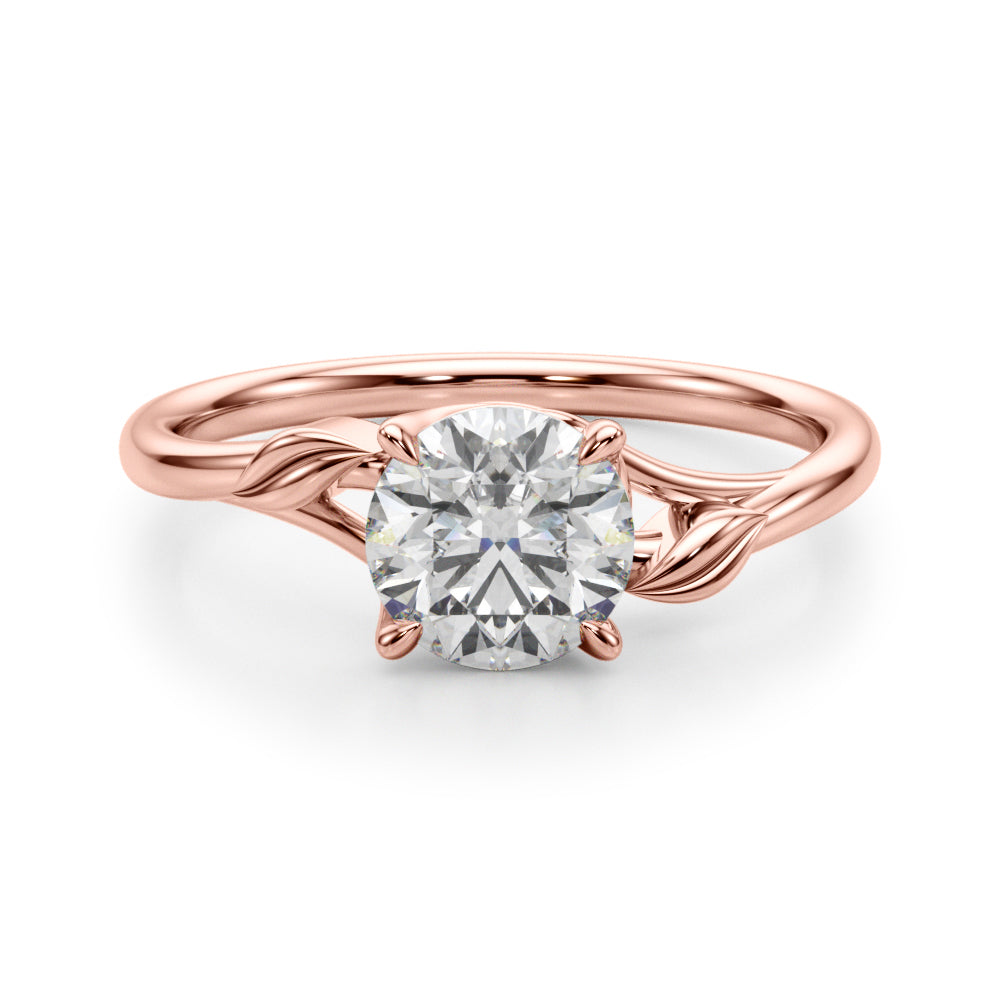 Twist Solitaire Diamond Engagement Ring (3/4 ct. tw.)