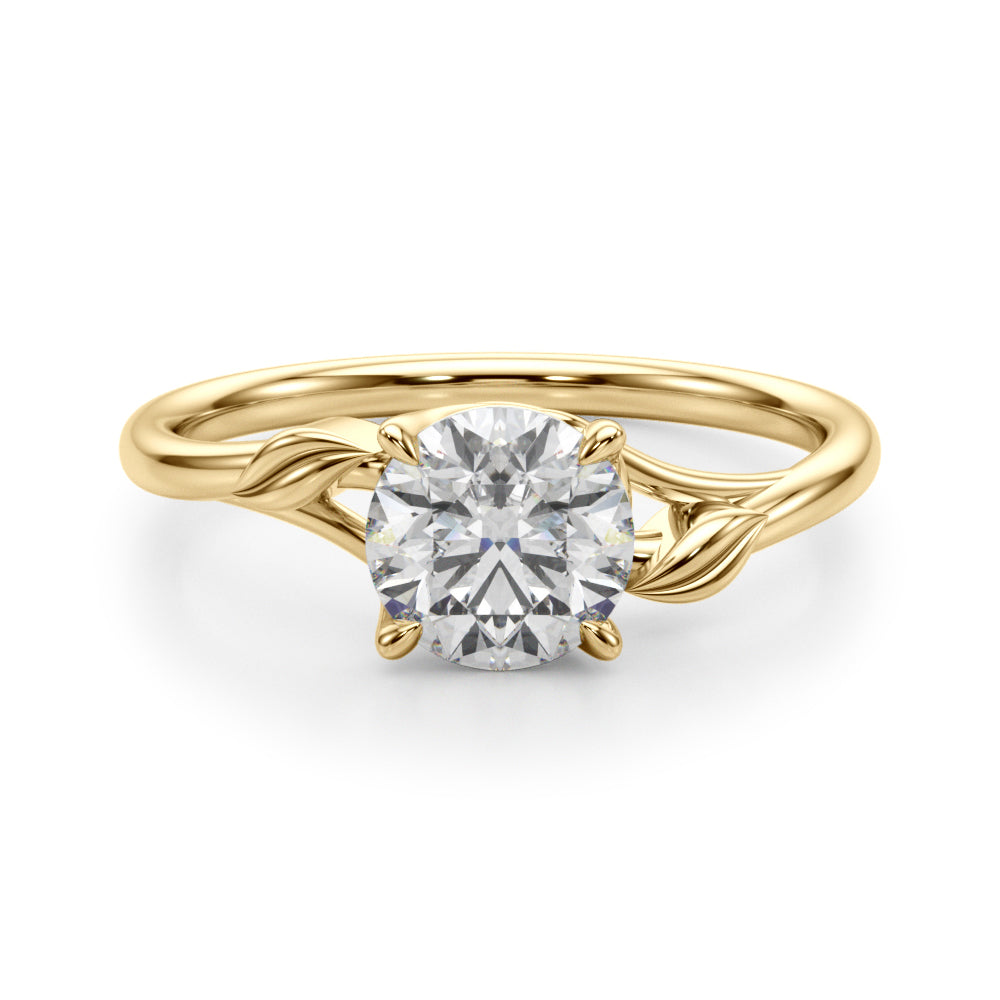 Twist Solitaire Diamond Engagement Ring (3/4 ct. tw.)