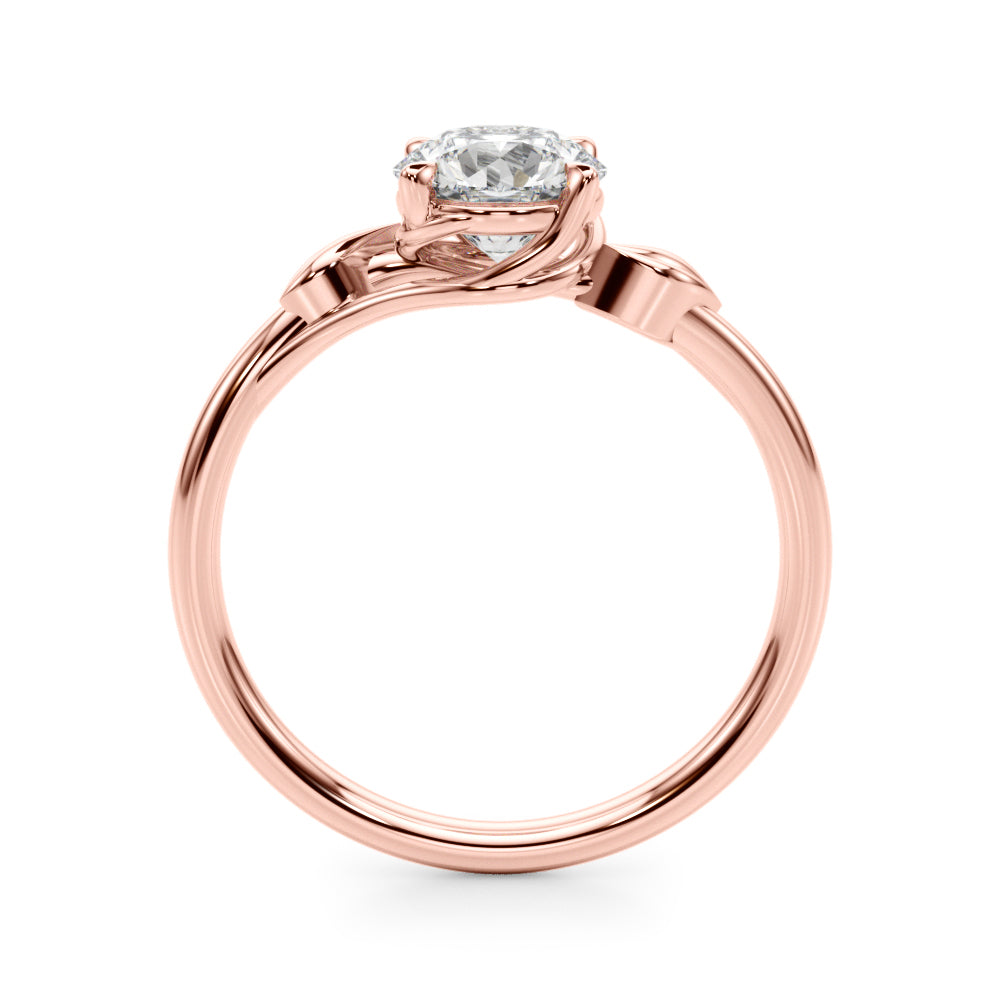Twist Solitaire Diamond Engagement Ring (3/4 ct. tw.)