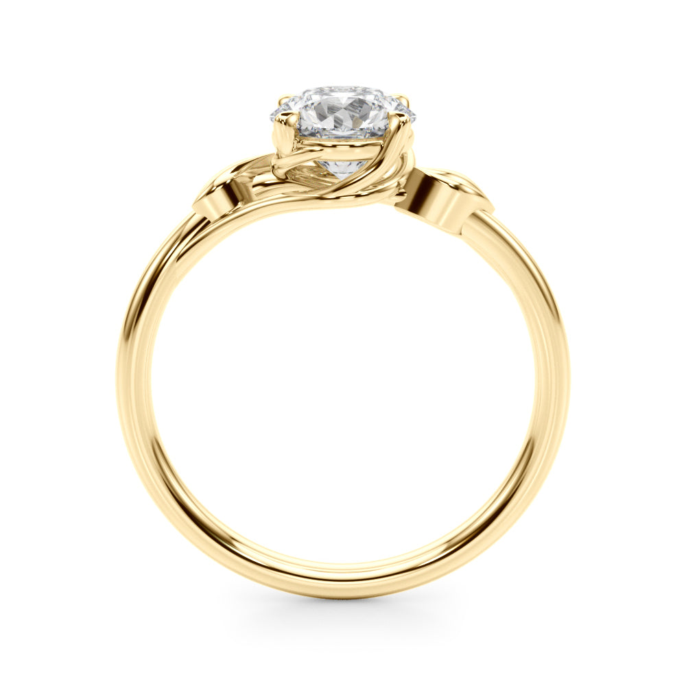 Twist Solitaire Diamond Engagement Ring (3/4 ct. tw.)