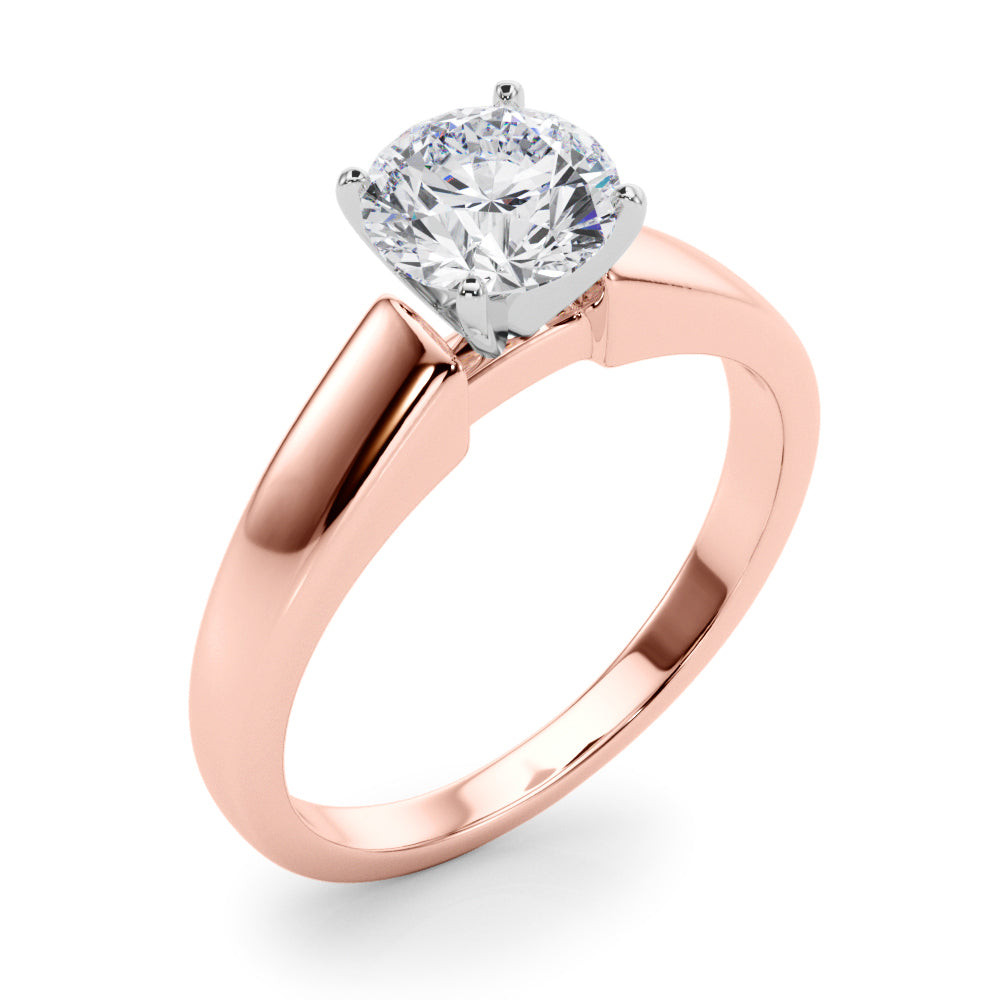 Classic Four-Prong Solitaire Engagement Ring