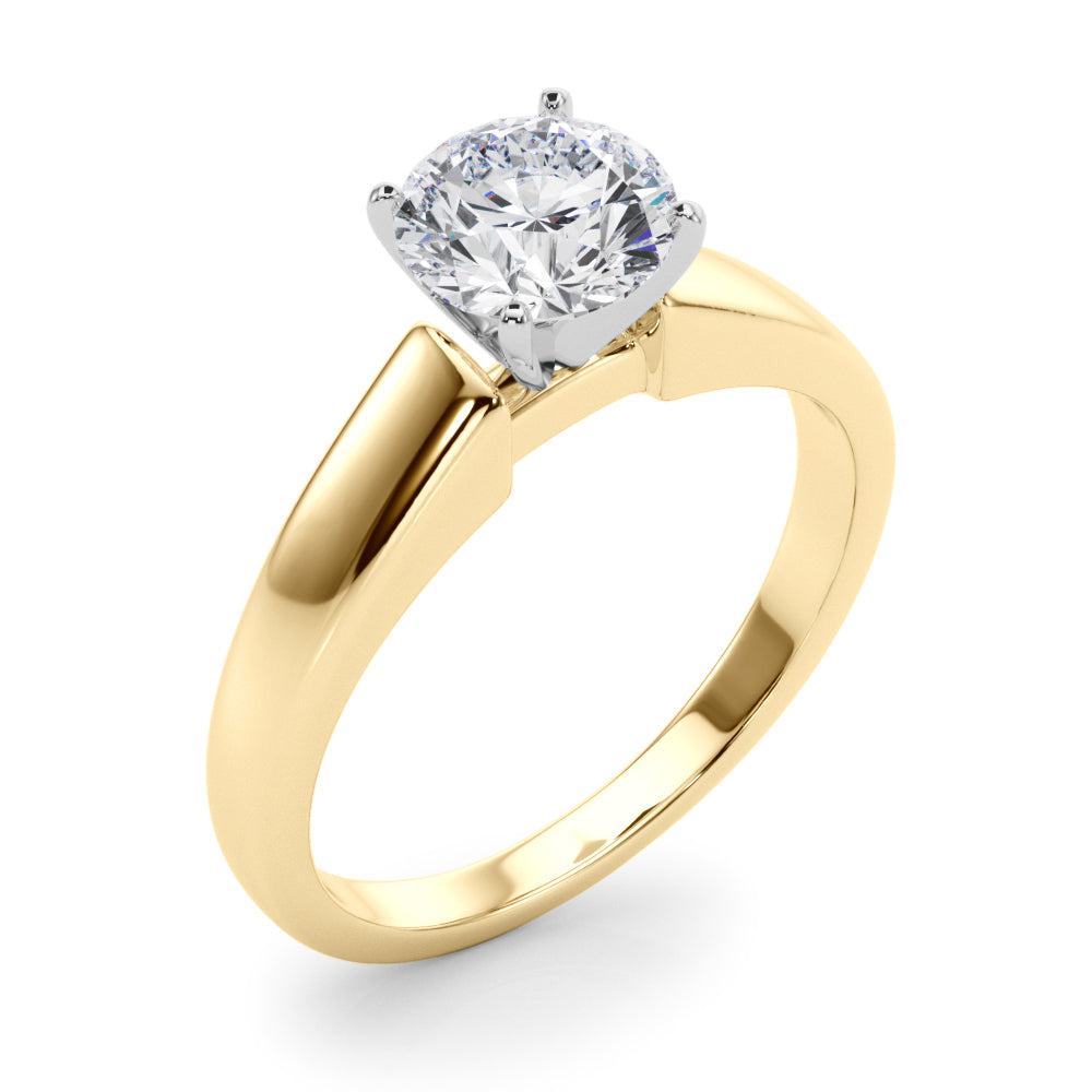 Classic Four-Prong Solitaire Engagement Ring