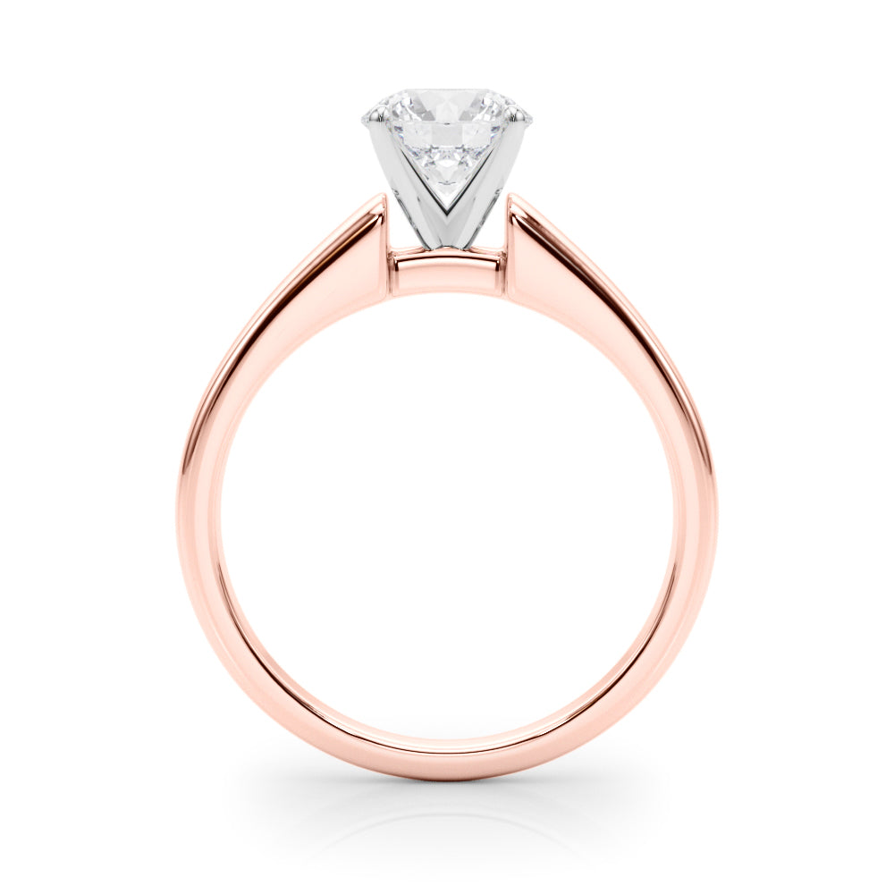 Classic Four-Prong Solitaire Engagement Ring