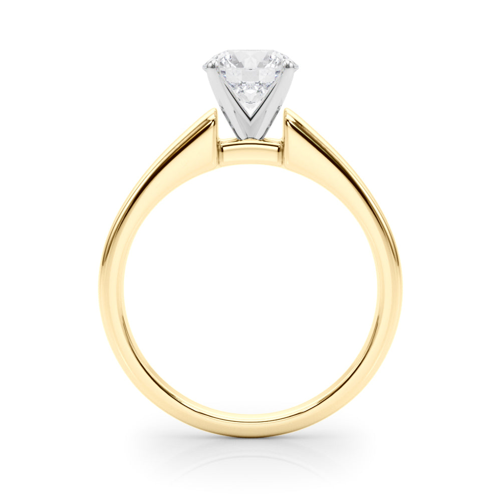 Classic Four-Prong Solitaire Engagement Ring