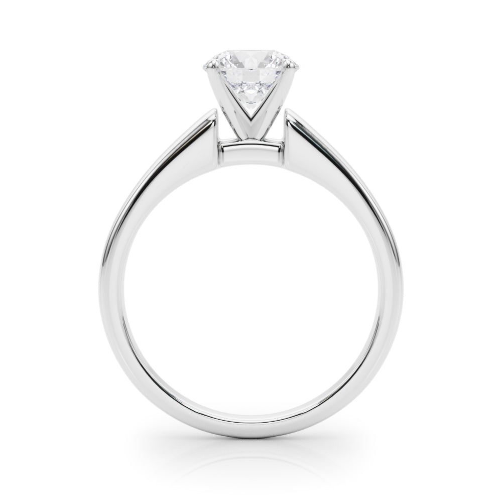 Classic Four-Prong Solitaire Engagement Ring