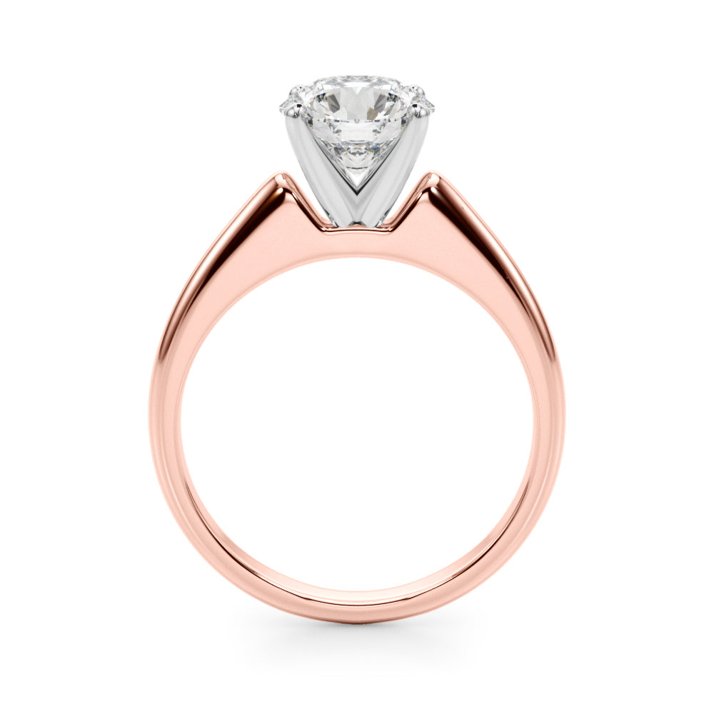 Classic Four-Prong Solitaire Engagement Ring