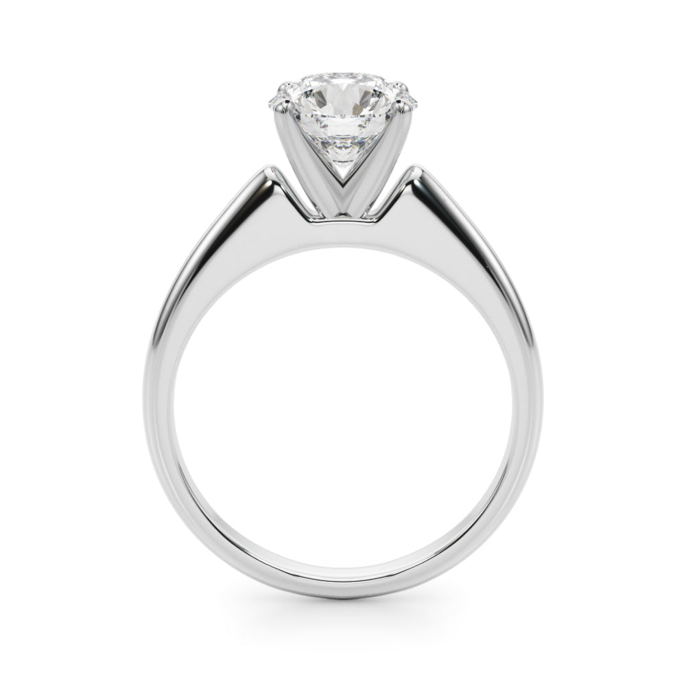 Classic Four-Prong Solitaire Engagement Ring