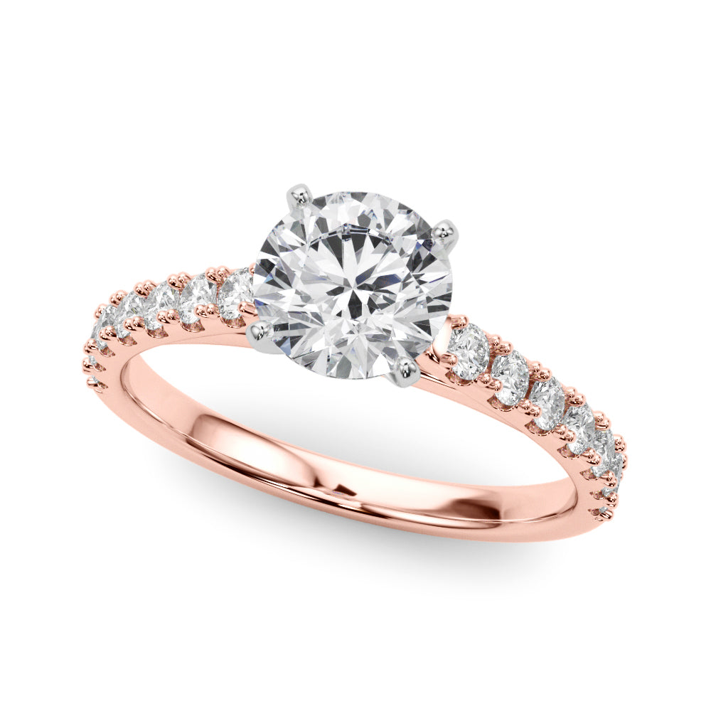 Petite Diamond Accent Solitaire Engagement Ring (3/8 ct. tw.)