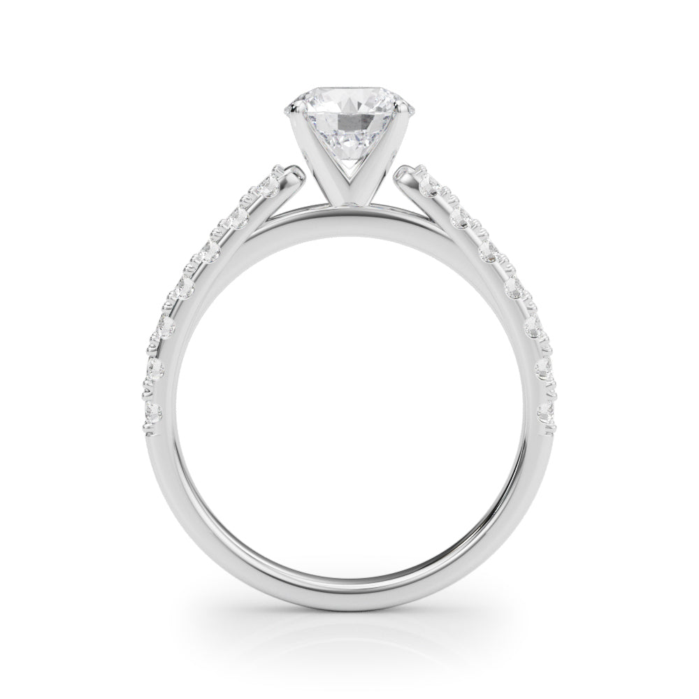 Petite Diamond Accent Solitaire Engagement Ring (3/8 ct. tw.)