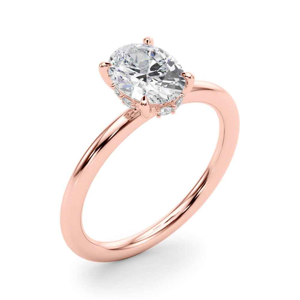 Classic Simple Solitaire Diamond Engagement Ring (1/20 ct. tw.)