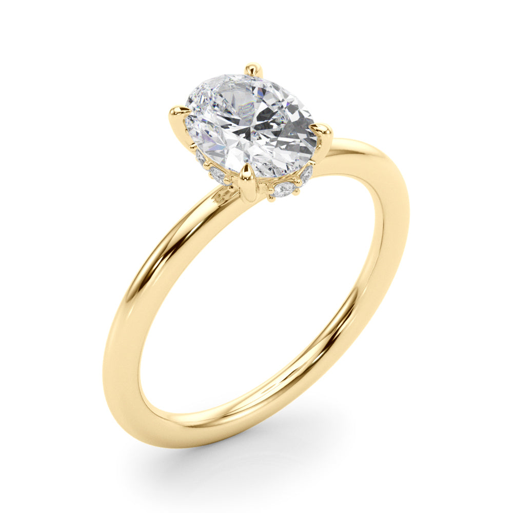 Classic Simple Solitaire Diamond Engagement Ring (1/20 ct. tw.)