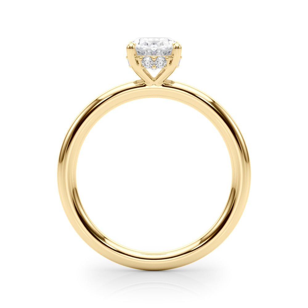 Classic Simple Solitaire Diamond Engagement Ring (1/20 ct. tw.)