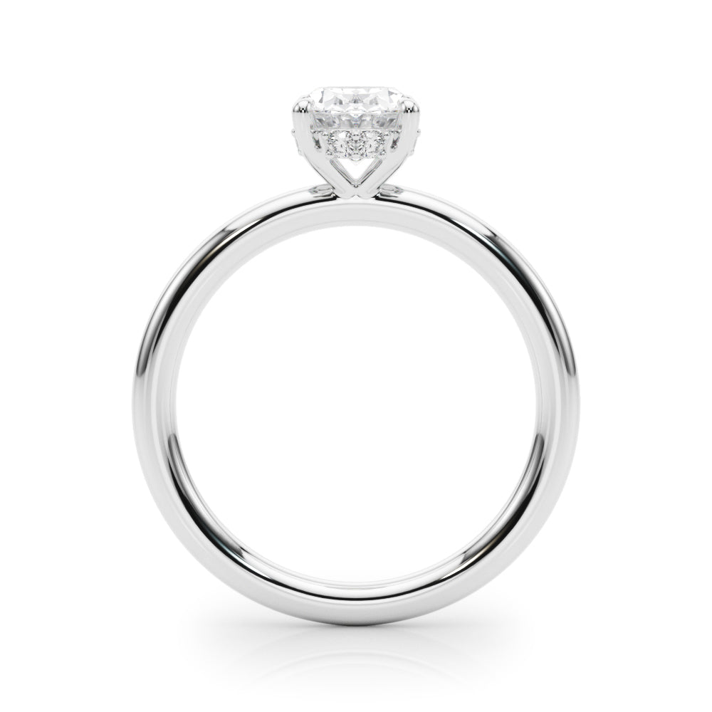 Classic Simple Solitaire Diamond Engagement Ring (1/20 ct. tw.)