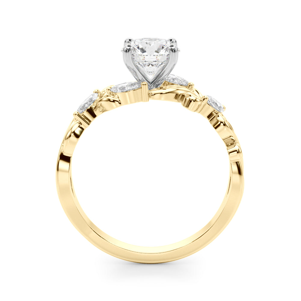Romantic Scrollwork Diamond Engagement Ring (1/4 ct. tw.)
