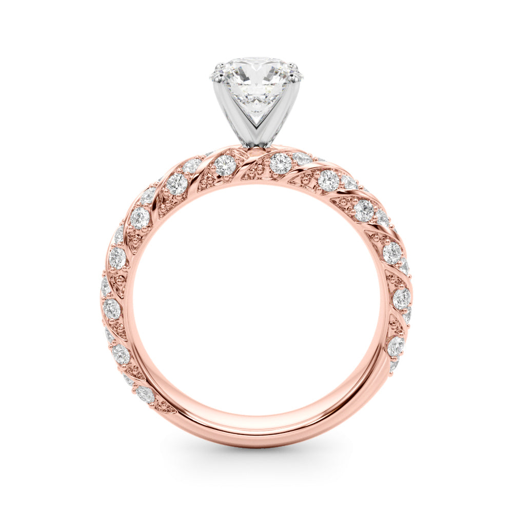 Twist Diamond Engagement Ring (5/8 ct. tw.)