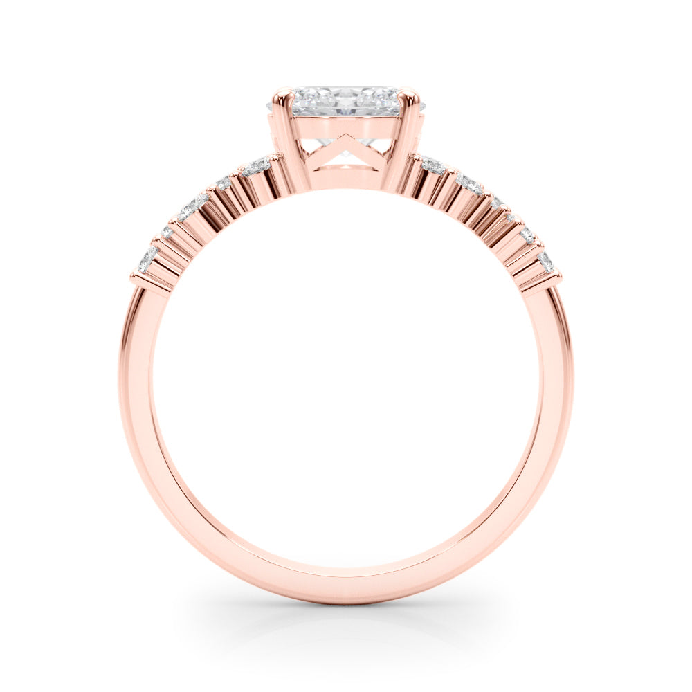 Graduated Diamond Engagement Ring (1/4 ct. tw.)