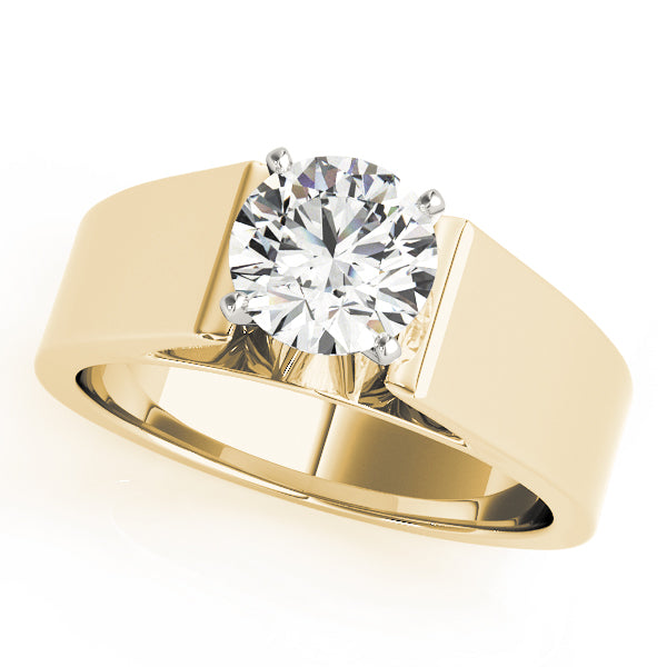 Classic Four-Prong Solitaire Engagement Ring