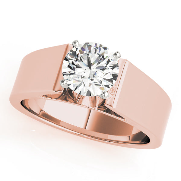 Classic Four-Prong Solitaire Engagement Ring